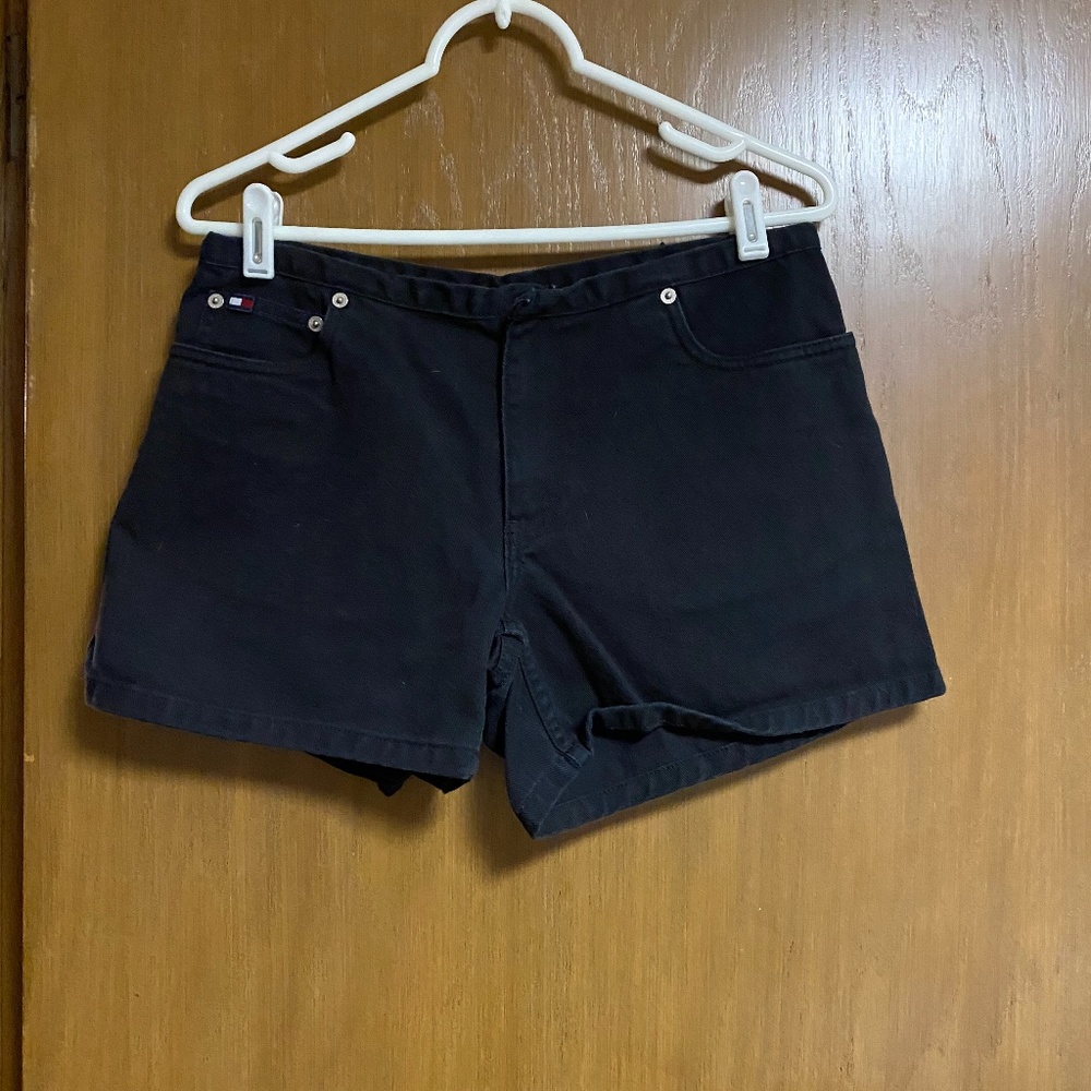 Tommy Hilfiger Black Jean Shorts